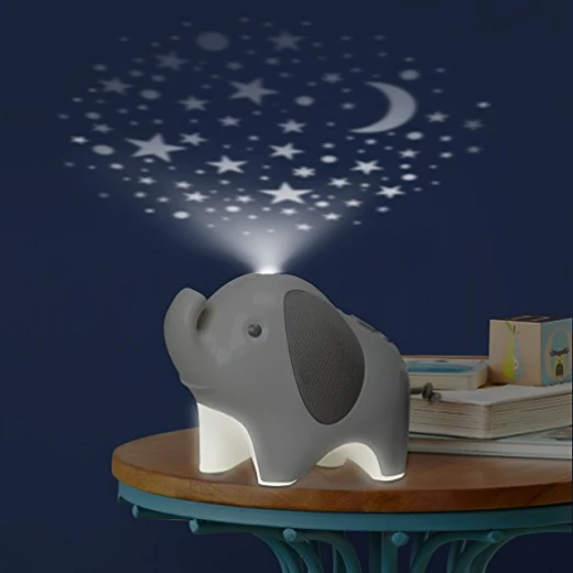 Skip Hop Moonlight & Melodies Nightlight Soother - Elephant - سكيب هوب - Image 5