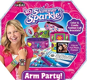 Cra-Z-Art Shimmer N Sparkle Arm Party - نيو بوي