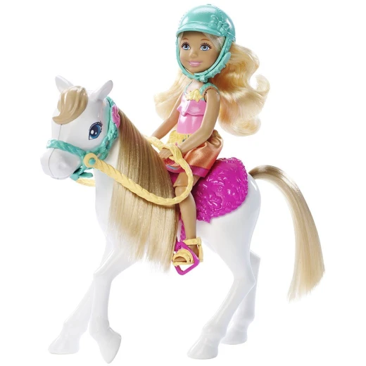 Barbie DLY34 Chelsea and Horse Doll - باربي - Image 3