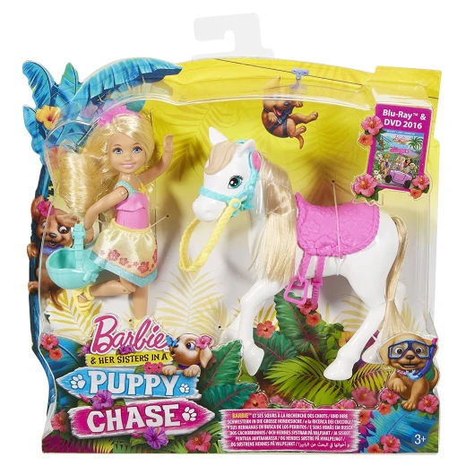 Barbie DLY34 Chelsea and Horse Doll - باربي - Image 5