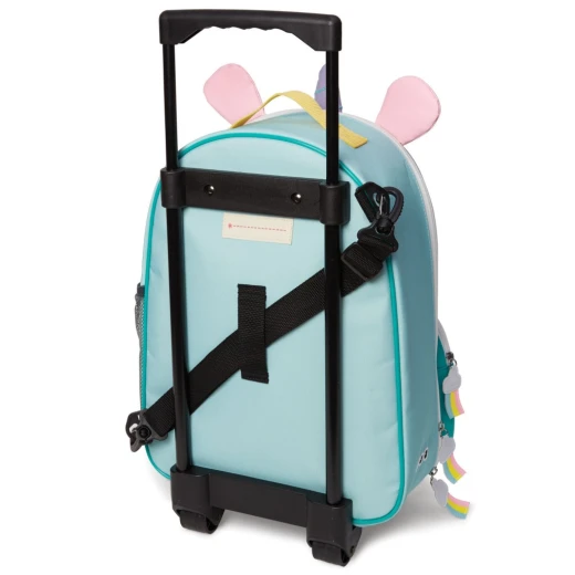 Skip Hop Zoo Little Kid Travel Rolling Luggage Backpack - Unicorn - Skip Hop - Image 4
