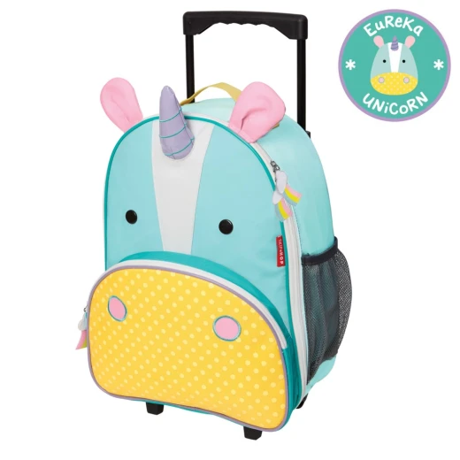 Skip Hop Zoo Little Kid Travel Rolling Luggage Backpack - Unicorn Skip Hop Zoo Little Kid Travel Rolling Luggage Backpack - Unicorn