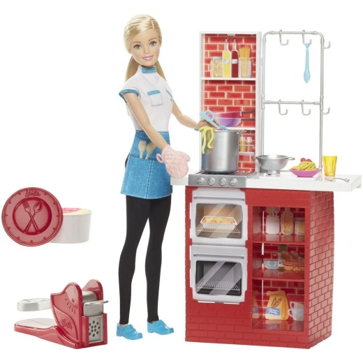Barbie Spaghetti Chef Doll & Playset - باربي - Image 2