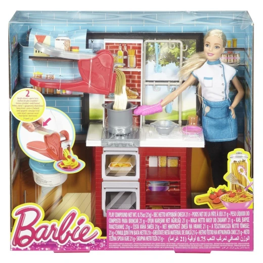 Barbie Spaghetti Chef Doll & Playset - باربي - Image 6