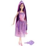 Barbie Endless Hair Kingdom Princess Doll, Purple - باربي