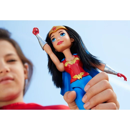 DC Super Hero Girls 12" Training Action Wonder Woman Doll - ماتيل - Image 4