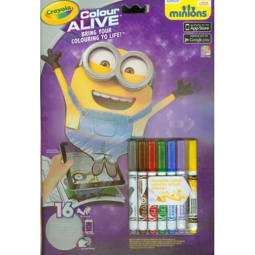 Crayola Colour Alive Minions Crayola Colour Alive Minions