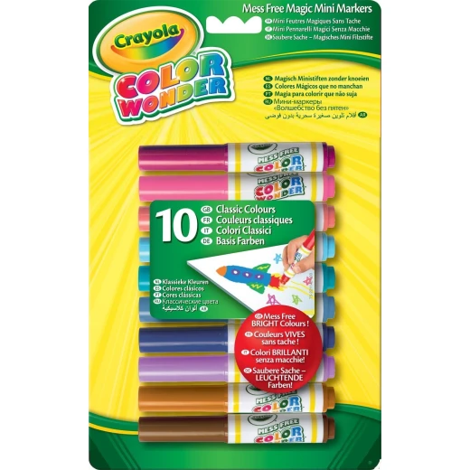 Crayola Color Wonder 10 Mini-Markers