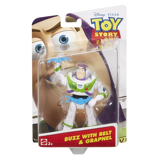 Disney/Pixar Toy Story 4" Buzz with Belt and Grapnel Figure - ماتيل - Image 4