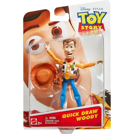 Disney/Pixar Toy Story 4" Quick Draw Woody - ماتيل - Image 3