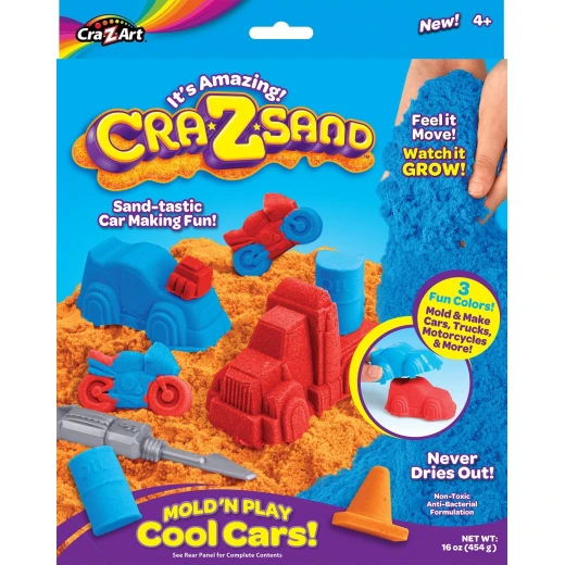 Cra-Z-Sand Cool Cars Themed Box Set Cra-Z-Sand Cool Cars Themed Box Set