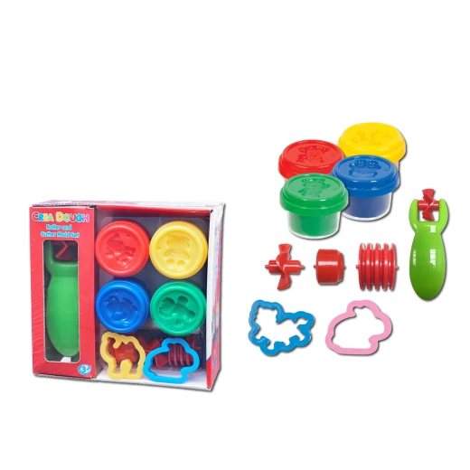 CREA DOUGH 6 POTS BONUS 3 CUTTER MOULD