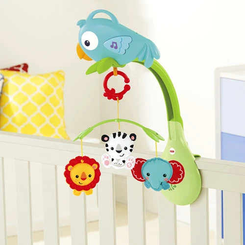 Fisher-Price Rainforest Friends 3-in-1 Musical Mobile - فيشر برايس - Image 3