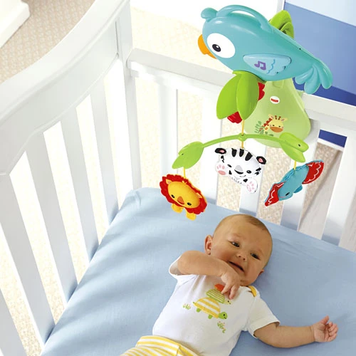 Fisher-Price Rainforest Friends 3-in-1 Musical Mobile - فيشر برايس - Image 2