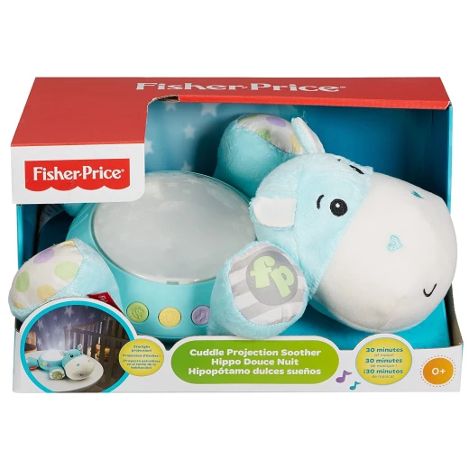 Fisher Price Hippo Plush Cuddle Projection Soother Fisher Price Hippo Plush Cuddle Projection Soother