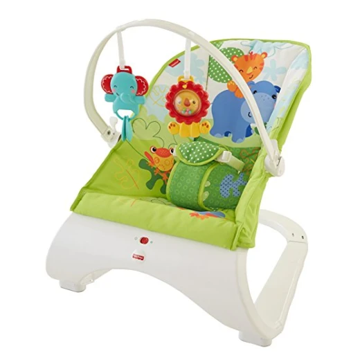 Fisher Price New Fashion Bouncer Rainforest Friends - فيشر برايس - Image 2