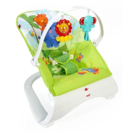 Fisher Price New Fashion Bouncer Rainforest Friends - فيشر برايس - Image 3