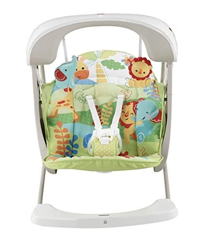 Fisher Price Rainforest Friends Take-Along Swing & Seat - فيشر برايس - Image 2