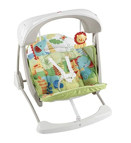 Fisher Price Rainforest Friends Take-Along Swing & Seat Fisher Price Rainforest Friends Take-Along Swing & Seat