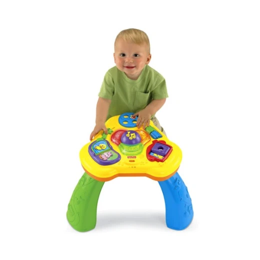 FISHER PRICE - BRILLIANT BASICS LIGHTS & SOUNDS ACTIVITY TABLE - فيشر برايس - Image 2