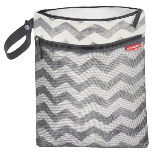 Skip Hop Grab & Go Wet / Dry Bag-Chevron - سكيب هوب - Image 3
