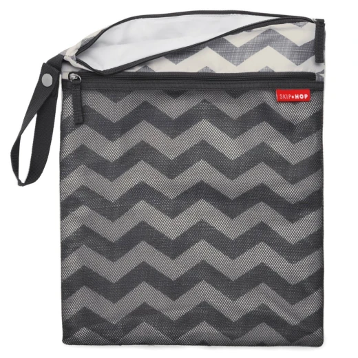 Skip Hop Grab & Go Wet / Dry Bag-Chevron - سكيب هوب - Image 5