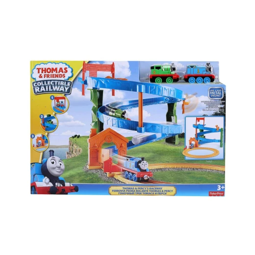 Thomas & Friends Collectible Railway Thomas & Percy's Raceway - فيشر برايس - Image 4