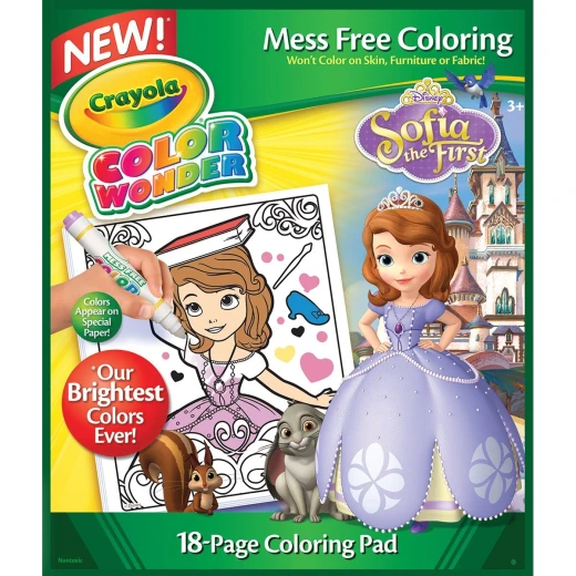Crayola Color Wonder at the Coloring Book - Sofia Disney Album Crayola Color Wonder at the Coloring Book - Sofia Disney Album