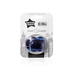 Tommee Tippee Little London Pacifier, 6-18 months, Dark Blue - تومي تيبي