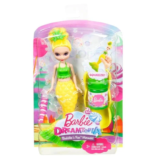 Barbie Dreamtopia Bubbles 'n' Fun Doll - Yellow