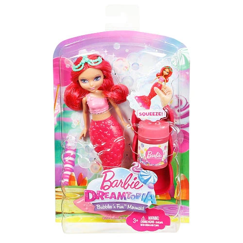 arbie Dreamtopia Bubbles 'n' Fun Doll - Red - باربي - Image 2