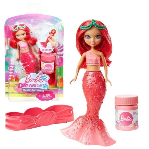 arbie Dreamtopia Bubbles 'n' Fun Doll - Red arbie Dreamtopia Bubbles 'n' Fun Doll - Red