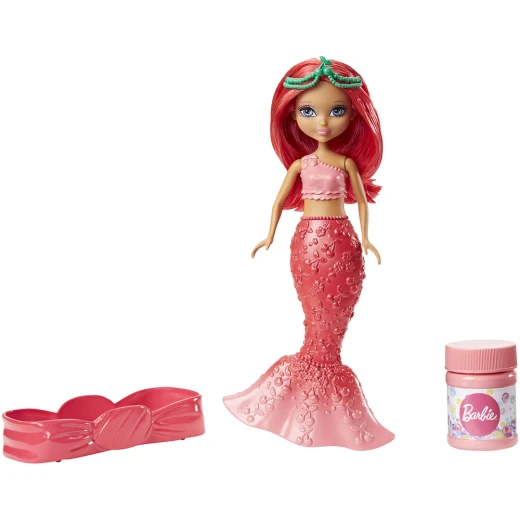 arbie Dreamtopia Bubbles 'n' Fun Doll - Red - باربي - Image 3