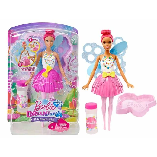 Barbie Dreamtopia Bubbletastic Fairy Doll / Red - باربي - Image 2
