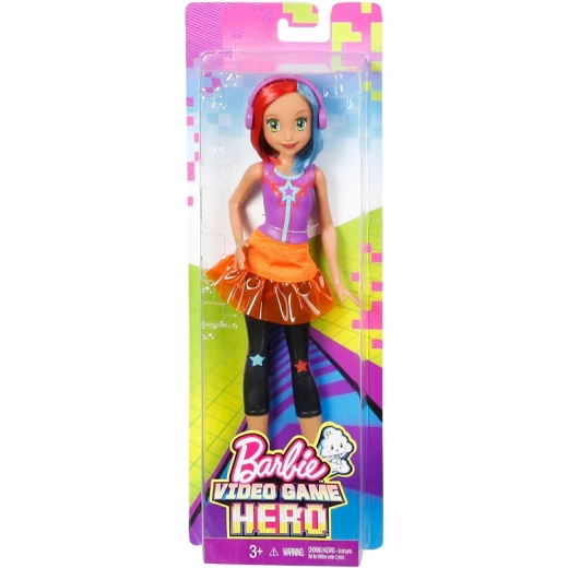 BARBIE VIDEO GAME HERO MULTI-COLOR HAIR DOLL - باربي - Image 2