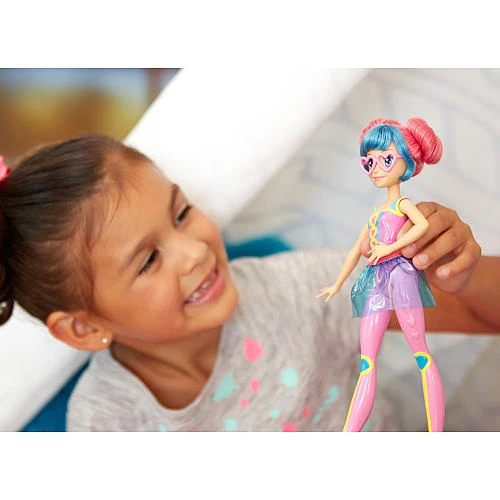 Barbie Video Game Hero Pink Eyeglasses Doll - باربي - Image 3