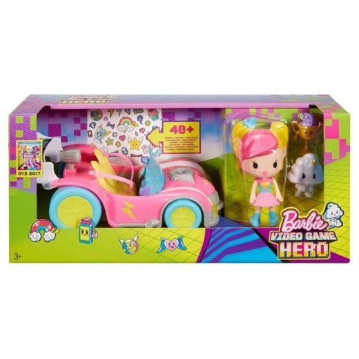 Barbie Video Game Hero Vehicle & Figure Play Set - باربي - Image 4