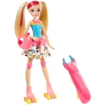 Barbie Video Game Hero Light-up Skates Barbie Doll - باربي