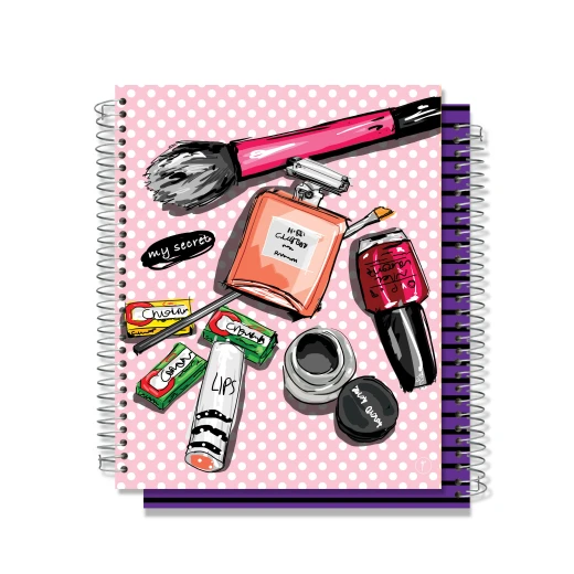 YM Sketch - Nail Polish Note Book - 120 Pages 26x21cm YM Sketch - Nail Polish Note Book - 120 Pages 26x21cm