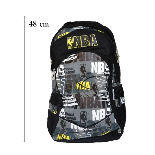 NBA Gray-Black & Yellow BackPack-48cm
