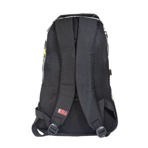 NBA Gray-Black & Yellow BackPack-48cm - نيو بوي - Image 2