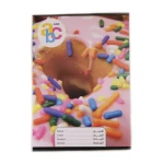 ABC Sleeved notebook Arabic 40 pages / Donuts - أ ب ت