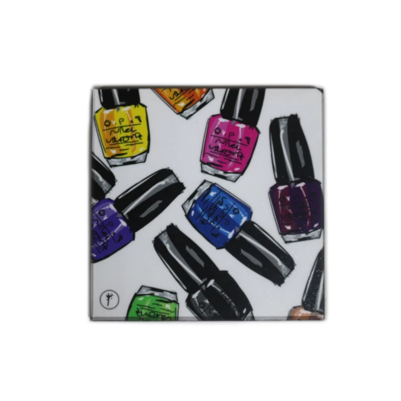 YM Sketch-Nail Polish Coasters - واي إم سكيتش