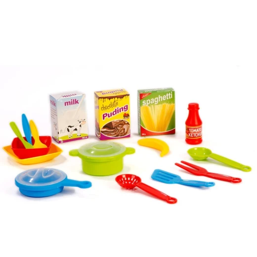 Trolley With Kitchen set - دولو - Image 3