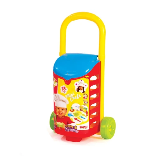 Trolley With Kitchen set - دولو - Image 2