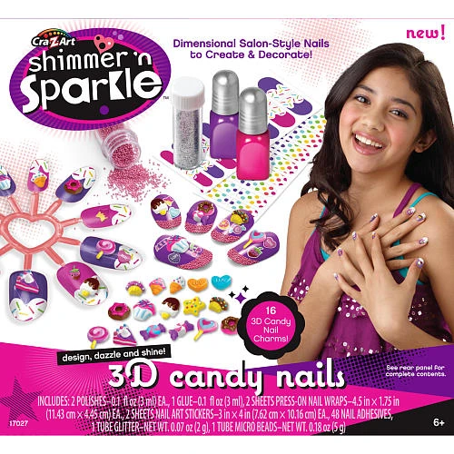 Cra-Z-Art-Shimmer and Sparkle Candy Nails Cra-Z-Art-Shimmer and Sparkle Candy Nails