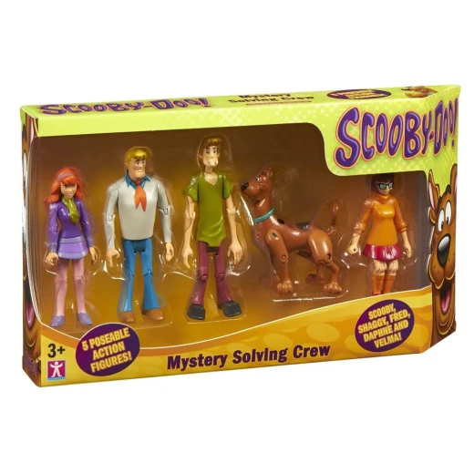 SCOOBY DOO MYSTERY SOLVING CREW 5 FIGURES(5 ASST PACK) SCOOBY DOO MYSTERY SOLVING CREW 5 FIGURES(5 ASST PACK)