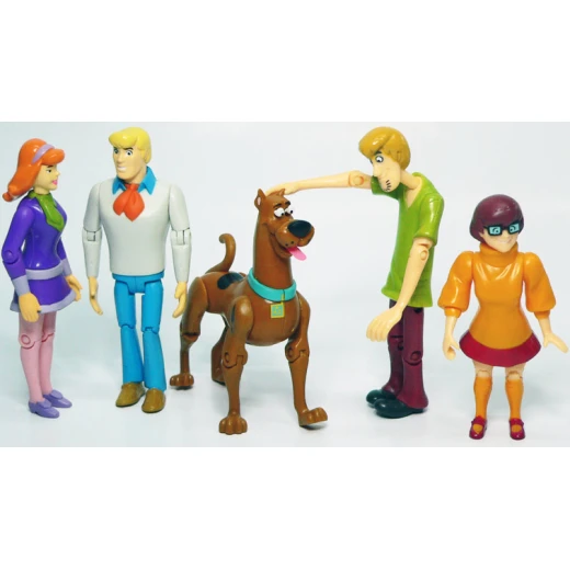 SCOOBY DOO MYSTERY SOLVING CREW 5 FIGURES(5 ASST PACK) - نيو بوي - Image 3