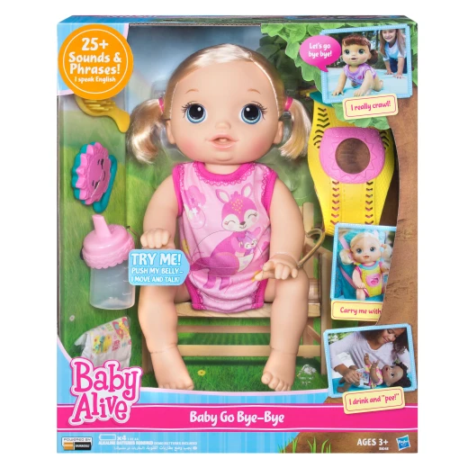 Baby Alive Baby Go Bye Bye Blonde Baby Alive Baby Go Bye Bye Blonde