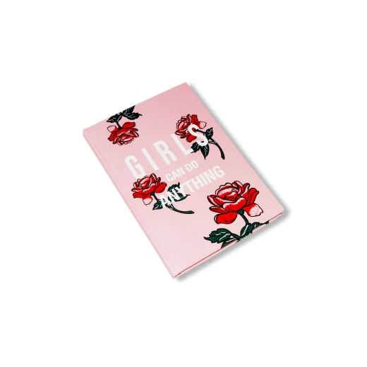 Hard Cover Notebooks - Girls Can Do Anything
